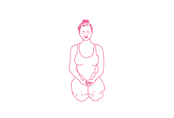 Короткая медитация в Позе Алмаза с мантрой Сат Нам мысленно (1-5 мин)