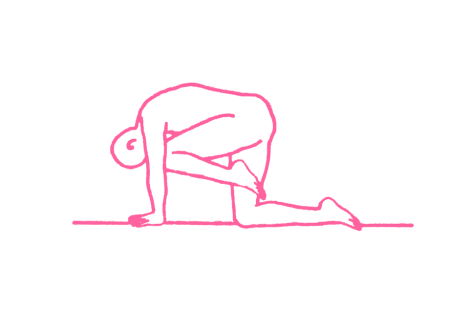 Кошка-Корова (вариация) (1-3 мин) - Кундалини Йога 2