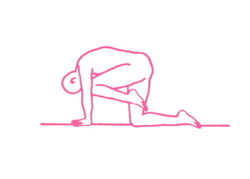 Кошка-Корова (вариация) (1-3 мин) - Кундалини Йога 2