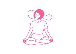 Крийя Бесконечности вращения головой в форме перевёрнутой восьмёрки (3 мин 30 сек)