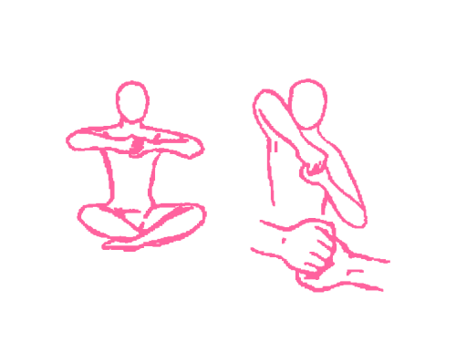 Поднимание и опускание локтей. Упражнение Кундалини Йоги