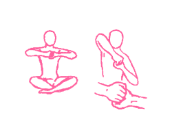 Поднимание и опускание локтей. Упражнение Кундалини Йоги