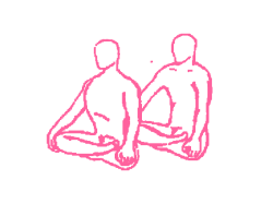 Прогибы верхнего отдела позвоночника в Простой Позе. Упражнение Кундалини Йоги