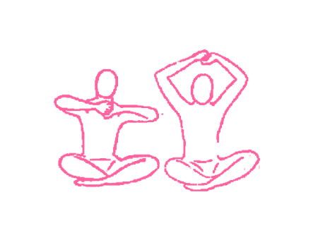 Поднимания рук в Замке Медведя. Упражнение Кундалини Йоги