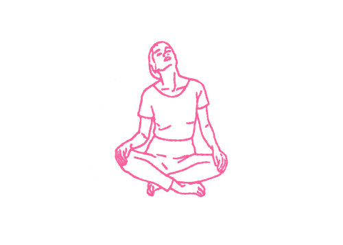 Круговые движения головой в Простой Позе. Упражнение Кундалини Йоги