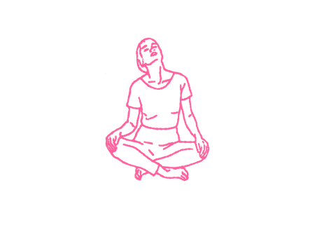 Круговые движения головой в Простой Позе. Упражнение Кундалини Йоги