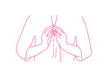 Круговые движения руками у груди 3. Кундалини Йога