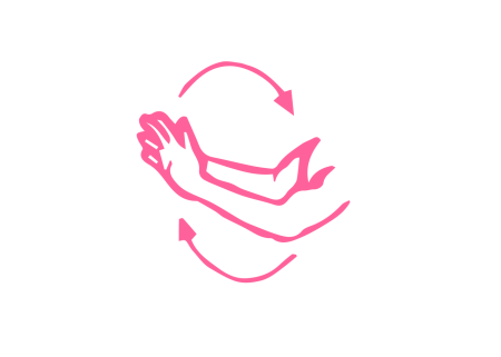 Круговые движения руками у груди 5. Кундалини Йога