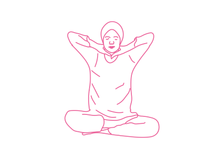 Легкое надавливание руками на шею (3 мин) Кундалини Йога