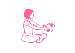 Махи кистями рук (2-3 мин). Упражнение Кундалини Йоги