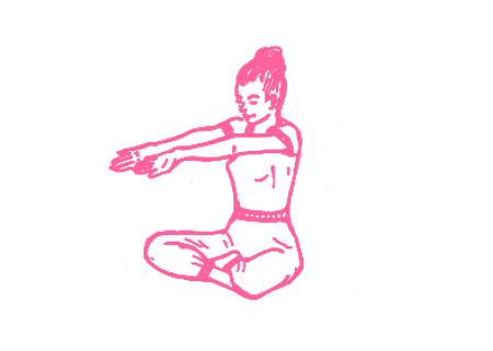 Махи руками (5 мин) 2. Упражнение Кундалини Йоги