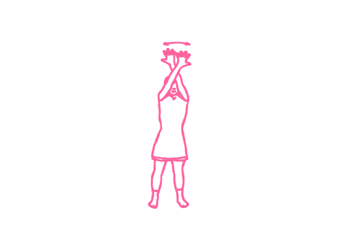 Махи вытянутыми вверх под 60 градусов руками (4 мин) Кундалини Йога