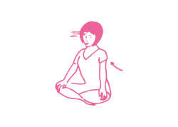 Мастак Субхае вибрирующие движения лбом (8-9 мин)