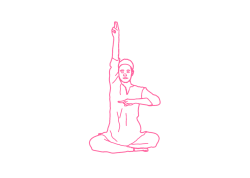 Мысленные разводы рук в стороны по трек Rhythms of Gatka (2 мин). Упражнение Кундалини Йоги 1