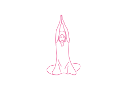 Медитация с руками вверх в Молитвенной мудре (3 мин)