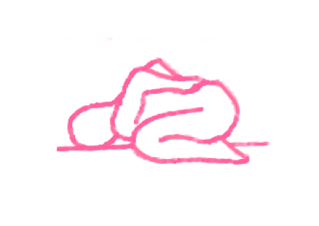 Медленные похлопывания руками по спине в Позе Ребенка (2 мин 30 сек). Упражнение Кундалини Йоги 2