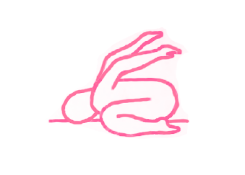 Медленные похлопывания руками по спине в Позе Ребенка (2 мин 30 сек). Упражнение Кундалини Йоги 1