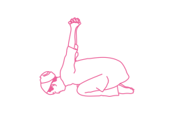 «Молот» в йога-мудре с Дыханием Огня упражнение 1