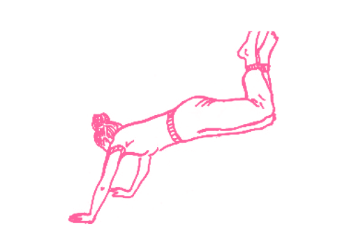 Выбрасывания ног в воздух 1 - упражнение кундалини йога