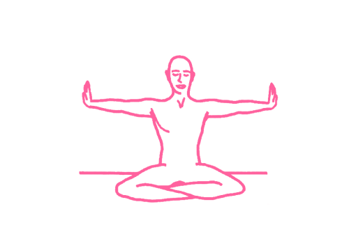 Мудра Лотоса (1-3 мин) упражнение Кундалини йоги 1