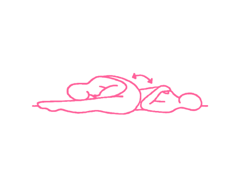 Наклоны из положения лежа. Упражнение Кундалини йоги