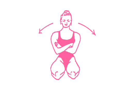 Наклоны из стороны в сторону. Упражнение Кундалини Йоги