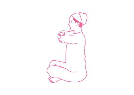 Наклоны корпусом вниз со словами мантры «Хар Гуру Сири Гуру Ва-хэ(й) Гуру» 1