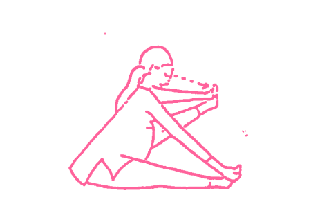 Наклоны нижней частью спины (2 мин). Йога для беременных