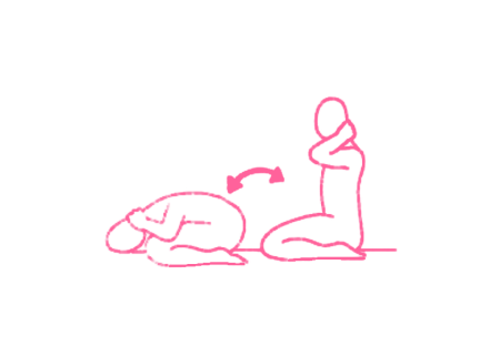 Наклоны в Позе Воздержания (2 мин). Упражнение Кундалини Йоги