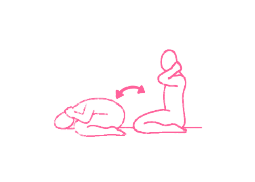 Наклоны в Позе Воздержания (2 мин). Упражнение Кундалини Йоги