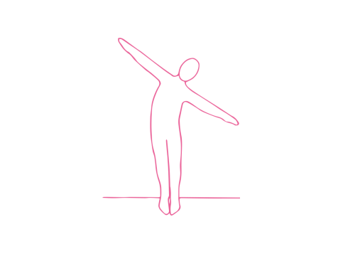 Наклоны в стороны в Позе Горы (1-2 мин)