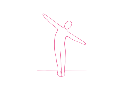 Наклоны в стороны в Позе Горы (1-2 мин)