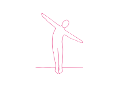 Наклоны в стороны в Позе Горы (1-2 мин)