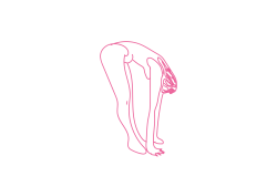 Наклон вперед, касаясь руками пола. Кундалини Йога