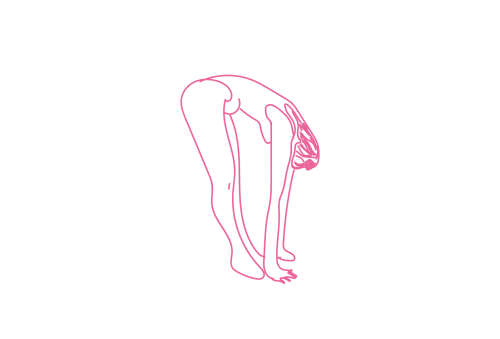 Наклон вперед, касаясь руками пола. Кундалини Йога