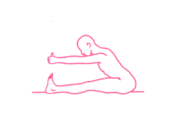 Наклоны вперед с прямым позвоночником (1-3 мин) - Кундалини Йога 1