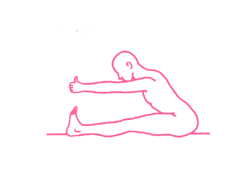 Наклоны вперед с прямым позвоночником (1-3 мин) - Кундалини Йога 1