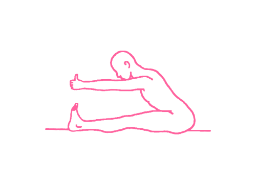 Наклоны вперед с прямой спиной (5-6 мин). Упражнение Кундалини Йоги