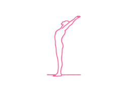 Наклоны вперёд из положения стоя (26 раз). Упражнение Кундалини Йоги 1