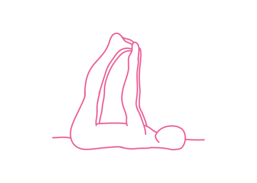 Пение мантры «Аап Сахаэ Хоа» лежа на спине и обхватив носки ног руками 1