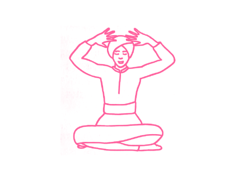 Пение мантры «Он(г) Намо Гуру Дэ(й)в Намо» под запись Ниринджан Каур (11 мин)