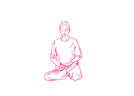 Пение мантры Онг Со Ханг, сидя на левой пятке. Упражнение Кундалини Йоги