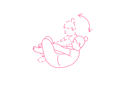 Перекаты на копчике (27 раз, 3 мин). Кундалини Йога