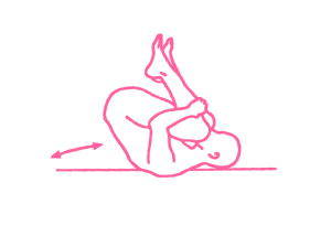 Перекаты на спине