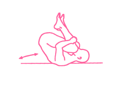 Перекаты на спине вперед-назад (1-3 мин) - упражнение Кундалини Йоги