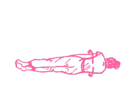 Перекаты на спине влево-вправо 2 (3 мин) - упражнение Кундалини Йоги