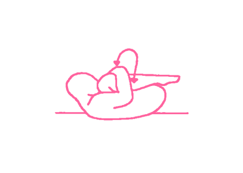 Перекаты на спине влево-вправо (1,5 мин). Упражнение Кундалини Йоги