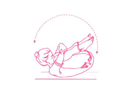 Перекаты на спине вперед-назад. Упражнение Кундалини Йоги