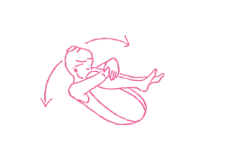 Перекаты на спине вперед-назад (2 мин) Кундалини Йога