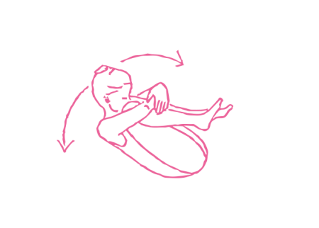 Перекаты на спине вперед-назад (2 мин) Кундалини Йога